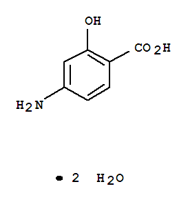 (5ci)-4-氨基水楊酸二水合物結(jié)構(gòu)式_860507-80-8結(jié)構(gòu)式