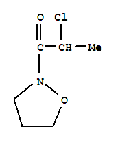 (9ci)-2-(2-氯-1-氧代丙基)-異噁唑啉結構式_87757-22-0結構式