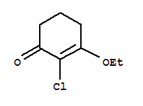 (9ci)-2-氯-3-乙氧基-2-環(huán)己烯-1-酮結(jié)構式_87823-75-4結(jié)構式