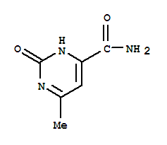(7ci)-2-羥基-6-甲基-4-嘧啶羧酰胺結構式_88394-12-1結構式