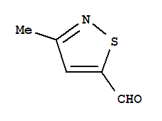 3-甲基-5-異噻唑羧醛結(jié)構(gòu)式_88511-32-4結(jié)構(gòu)式