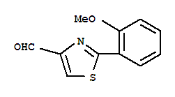 2-(2-Methoxy-phenyl)-thiazole-4-carbaldehyde Structure,885279-11-8Structure
