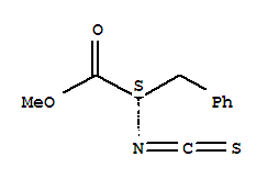 2-異硫代氰?；?3-苯基丙酸-(S)-甲酯結(jié)構(gòu)式_88576-93-6結(jié)構(gòu)式