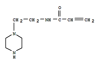 (9ci)-n-[2-(1-哌嗪)乙基]-2-丙酰胺結構式_88992-94-3結構式
