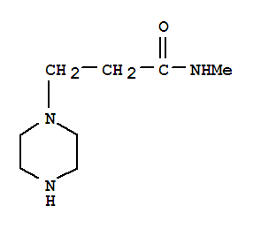 (9ci)-n-甲基-1-哌嗪丙酰胺結(jié)構(gòu)式_89009-58-5結(jié)構(gòu)式