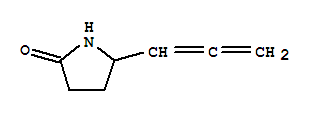 (9ci)-5-(1,2-丙二烯)-2-吡咯烷酮結構式_89017-55-0結構式