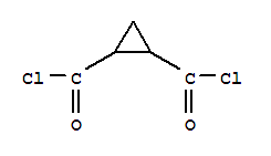 1,2-環(huán)丙烷二羰酰氯 (6ci,7ci)結(jié)構(gòu)式_89180-99-4結(jié)構(gòu)式