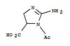 (7ci)-1-乙?；?2-氨基-2-咪唑啉-5-羧酸結(jié)構(gòu)式_89465-27-0結(jié)構(gòu)式