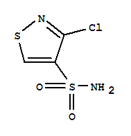 (9ci)-3-氯-4-異噻唑磺酰胺結(jié)構(gòu)式_89502-16-9結(jié)構(gòu)式