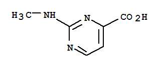(7ci)-2-(甲基氨基)-4-嘧啶羧酸結(jié)構(gòu)式_89691-96-3結(jié)構(gòu)式
