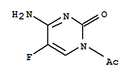 (7ci)-n-乙酰基-5-氟-胞核嘧啶結(jié)構(gòu)式_89829-72-1結(jié)構(gòu)式