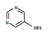 (6CI,9CI)-5-(乙基硫代)-嘧啶結構式_89882-06-4結構式