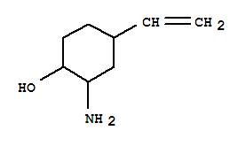 (9ci)-2-氨基-4-乙烯-環(huán)己醇結構式_90125-42-1結構式