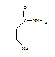(7ci)-n,n,2-三甲基-環(huán)丁烷羧酰胺結(jié)構(gòu)式_90204-09-4結(jié)構(gòu)式
