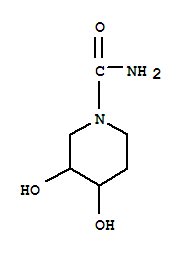 (7ci)-3,4-二羥基-1-哌啶羧酰胺結(jié)構(gòu)式_90485-79-3結(jié)構(gòu)式