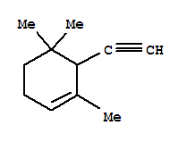 (9ci)-6-乙炔-1,5,5-三甲基-環(huán)己烯結(jié)構(gòu)式_91044-46-1結(jié)構(gòu)式
