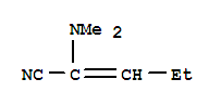 2-Pentenenitrile,2-(dimethylamino)-(9ci)Structure,91075-13-7Structure 2-Pentenenitrile,2-(dimethylamino)-(9ci) Structure,91075-13-7Structure