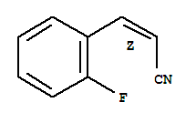(z)-(9ci)-3-(2-氟苯基)-2-丙烯腈結構式_91319-61-8結構式