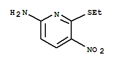(9ci)-6-(乙基硫代)-5-硝基-2-吡啶胺結構式_92741-41-8結構式