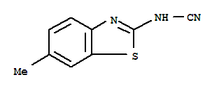 (9ci)-(6-甲基-2-苯并噻唑)-氨腈結(jié)構(gòu)式_92987-73-0結(jié)構(gòu)式