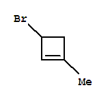 (9ci)-3-溴-1-甲基-環(huán)丁烯結(jié)構(gòu)式_93080-14-9結(jié)構(gòu)式