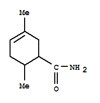 (9ci)-3,6-二甲基-3-環(huán)己烯-1-羧酰胺結(jié)構(gòu)式_93296-91-4結(jié)構(gòu)式