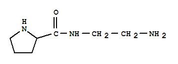 (6ci)-n-(2-氨基乙基)-2-吡咯烷羧酰胺結(jié)構(gòu)式_98430-75-2結(jié)構(gòu)式