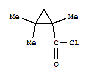 (6ci)-1,2,2-三甲基-環(huán)丙烷羰酰氯結(jié)構(gòu)式_98431-01-7結(jié)構(gòu)式