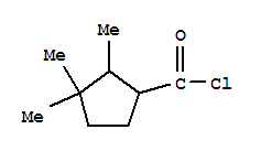 (6ci)-2,3,3-三甲基-環(huán)戊烷羰酰氯結構式_99061-89-9結構式