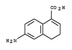 (9ci)-6-氨基-3,4-二氫-1-萘羧酸結構式_99842-84-9結構式