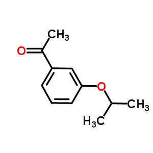 1-(3-異丙氧基苯基)乙酮結(jié)構(gòu)式_114590-73-7結(jié)構(gòu)式