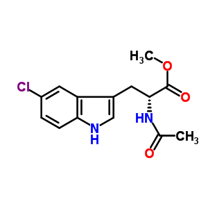 (R)-N-乙?；?5-氯-Trp-OMe結構式_114872-81-0結構式