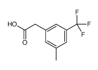 2-(3-Methyl-5-(trifluoromethyl)phenyl)aceticacid Structure,1214352-00-7Structure