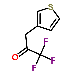 1,1,1-三氟-3-(3-噻吩)-2-丙酮結(jié)構(gòu)式_125774-46-1結(jié)構(gòu)式
