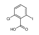 2-氯-6-碘苯甲酸結(jié)構(gòu)式_13420-63-8結(jié)構(gòu)式