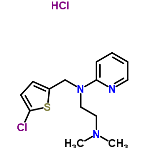 氯吡林鹽酸鹽結(jié)構(gòu)式_135-35-3結(jié)構(gòu)式