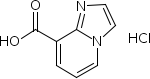 咪唑并[1,2-a]吡啶-8-羧酸結(jié)構(gòu)式_145335-90-6結(jié)構(gòu)式