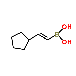 (E)-(2-環(huán)戊基乙烯)硼酸結(jié)構(gòu)式_161282-93-5結(jié)構(gòu)式