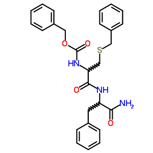 n-[2-芐基磺?；?1-[(1-氨基甲酰-2-苯基-乙基)氨基甲酰]乙基]氨基甲酸芐酯結(jié)構(gòu)式_17327-70-7結(jié)構(gòu)式