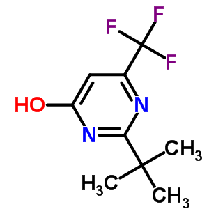 2-Tert-butyl 6-(trifluoromethyl)pyrimidin-4-ol Structure,193610-95-6Structure