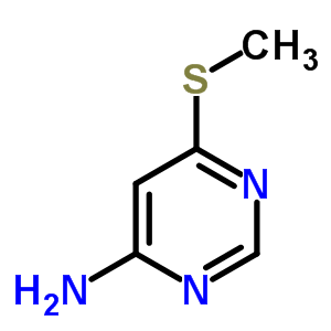 (9ci)-6-(甲基硫代)-4-嘧啶胺結(jié)構式_2038-32-6結(jié)構式