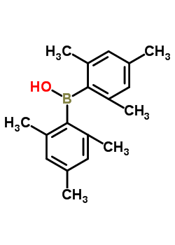 均三甲苯基硼酸結(jié)構(gòu)式_20631-84-9結(jié)構(gòu)式