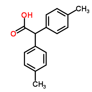 二-對(duì)甲苯乙酸結(jié)構(gòu)式_20809-78-3結(jié)構(gòu)式