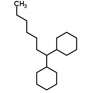 1,1-庚基雙-環(huán)己烷結構式_2090-15-5結構式