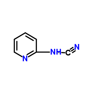 2-(氰基氨基)吡啶結(jié)構(gòu)式_21418-21-3結(jié)構(gòu)式