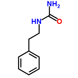 PhenethylureaStructure,2158-04-5Structure Phenethylurea Structure,2158-04-5Structure