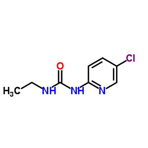 n-(5-氯-2-吡啶)-n-乙基-脲結構式_21780-53-0結構式