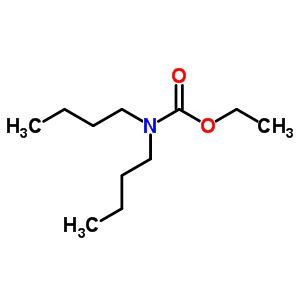 (6CI,7CI,8CI,9CI)-二丁基氨基甲酸乙酯結(jié)構(gòu)式_2217-88-1結(jié)構(gòu)式