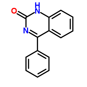 4-苯基-2(1h)-喹唑啉酮結構式_23441-75-0結構式