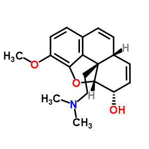 可待因有關(guān)物質(zhì)結(jié)構(gòu)式_23950-06-3結(jié)構(gòu)式